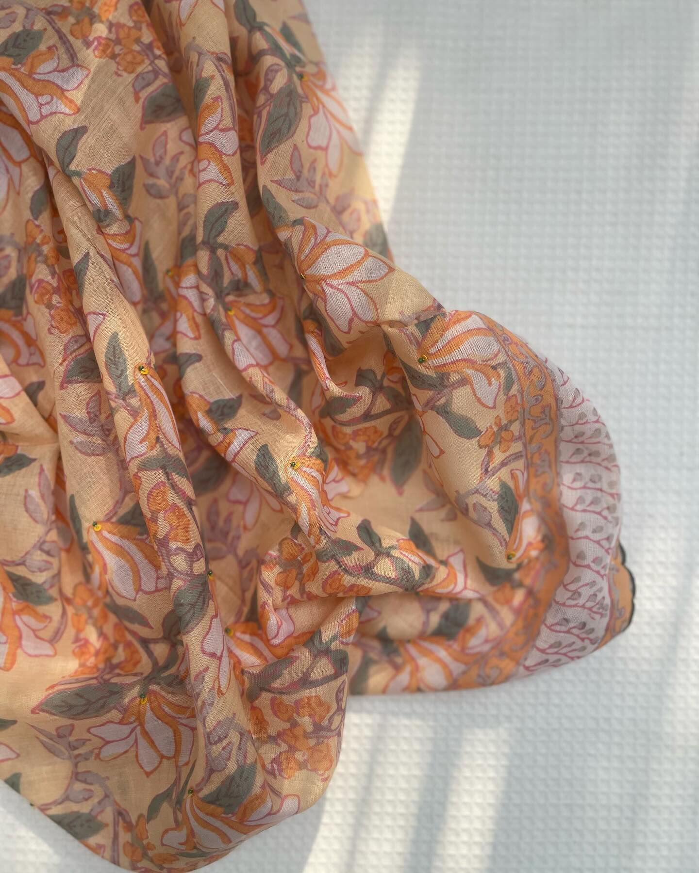 Green Kurti in Timeless Chanderi