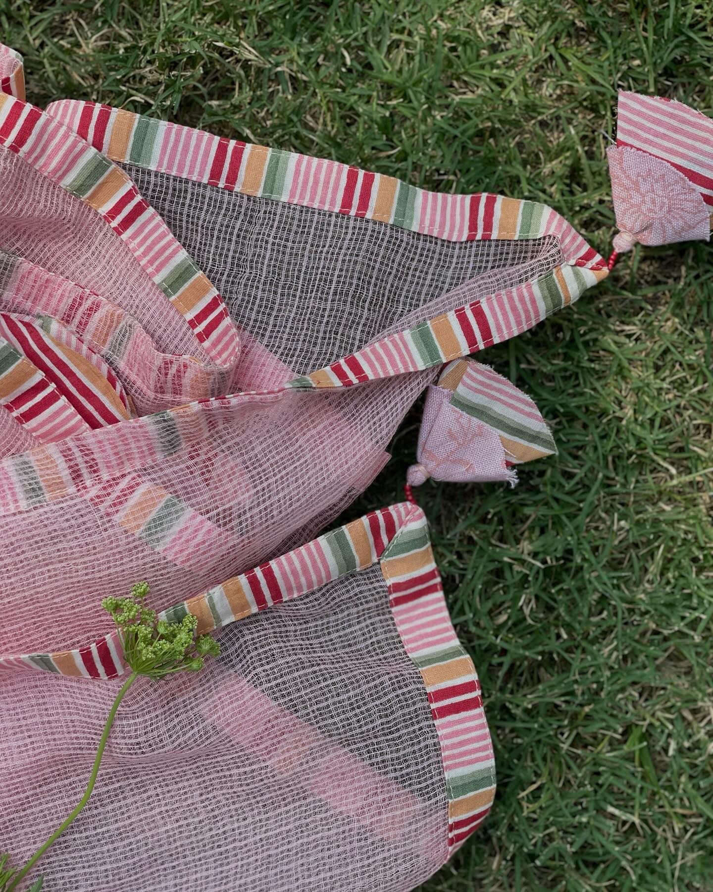 Pink Aura Playful Handblock Set for Summer Days