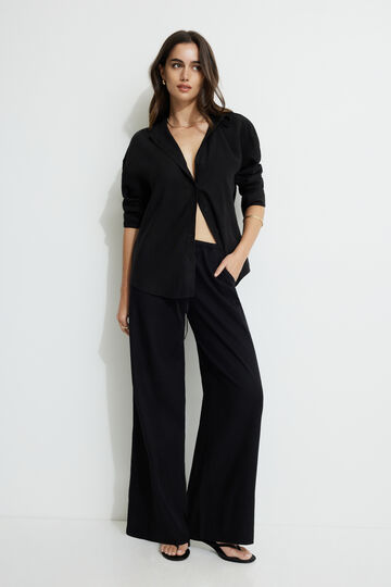 Wide Leg Linen Pants For Women