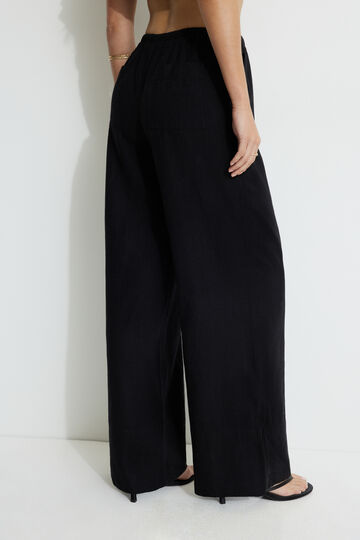 Wide Leg Linen Pants For Women