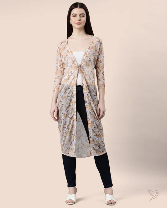 Lightweight Georgette Shrug for Layering