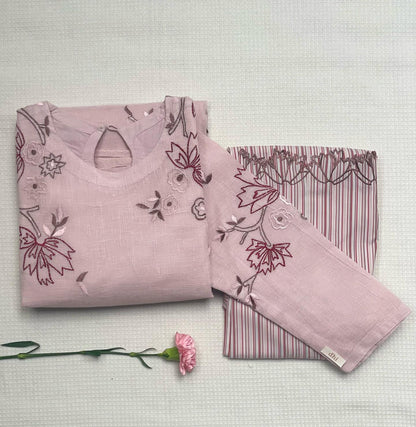 Warm Palette Floral Kurta Set