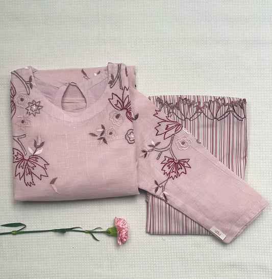 Warm Palette Floral Kurta Set