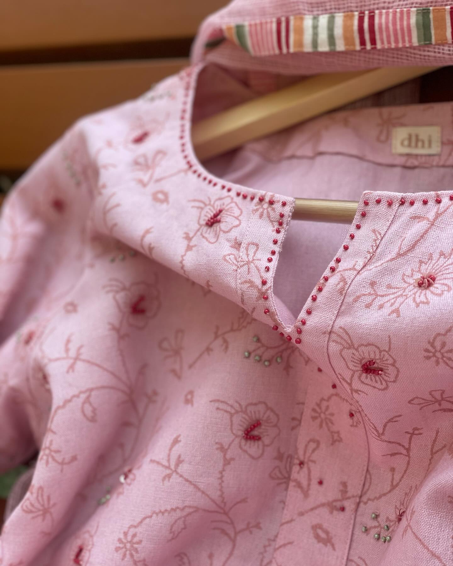 Pink Aura Playful Handblock Set for Summer Days