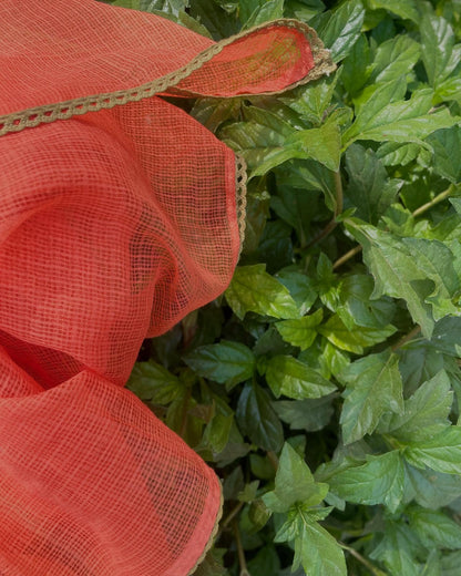 Handcrafted Cotton Set with Contrasting Prints & Kota Dupatta