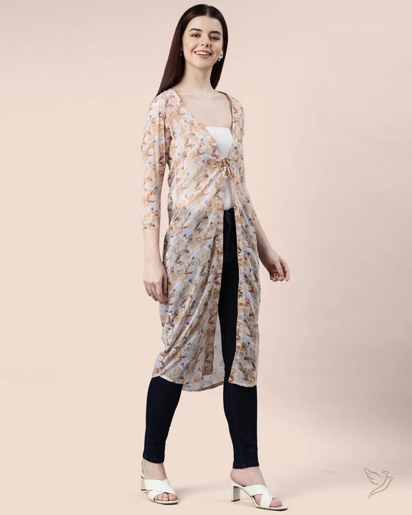 Lightweight Georgette Shrug for Layering