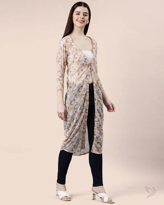 Lightweight Georgette Shrug for Layering