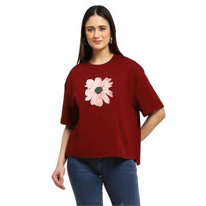 Cotton Blend UV Protective Round Neck T-Shirts