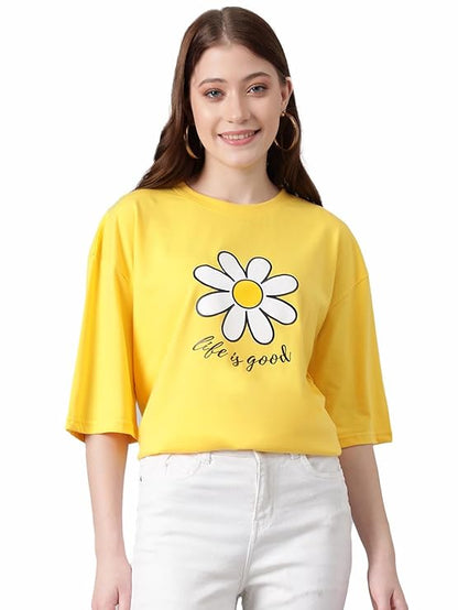 Women’s Solid Slim Fit T-Shirt