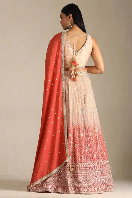 Stunning Stone and Sequin Embellished Ghagra Choli