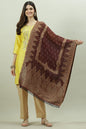 Classic Acrylic Dupatta with Yarn-Dyed Pattern